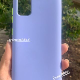 قاب سامسونگ A31 سیلیکونی بنفش